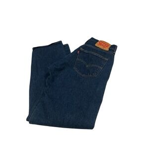 Levi's Men's Slim Straight Jeans - Dark Blue